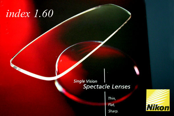 เลนส์แว่นสายตา Nikon รุ่น SeeCoat index 1.60DAS ( 1 คู่ ) เลนส์แว่นสายตา Nikon รุ่น SeeCoat index 1.60DAS ( 1 คู่ )
