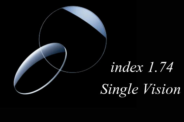 เลนส์แว่นสายตา index 1.74 ( 1 คู่ ) เลนส์แว่นสายตา index 1.74 ( 1 คู่ )