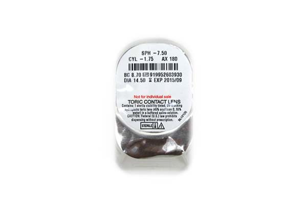 UltraFlex Toric (1 lens.) UltraFlex Toric (1 lens.)